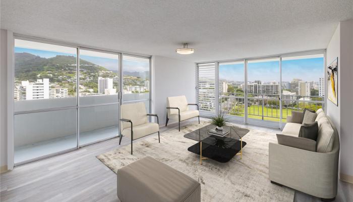 Wilder Tower condo # 15 Mauka, Honolulu, Hawaii - photo 1 of 1