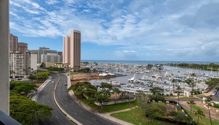 Yacht Harbor Towers condo # 1406, Honolulu, Hawaii - photo 1 of 25
