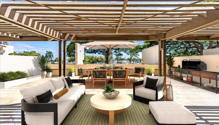 Yacht Harbor Towers condo # 306, Honolulu, Hawaii - photo 1 of 1