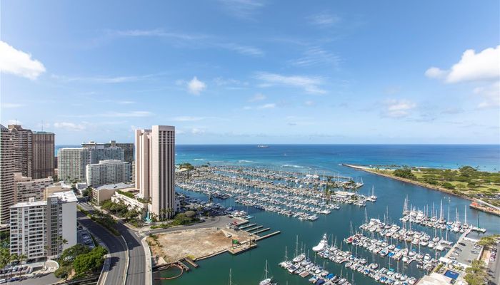 Yacht Harbor Towers condo # 3504, Honolulu, Hawaii - photo 1 of 21