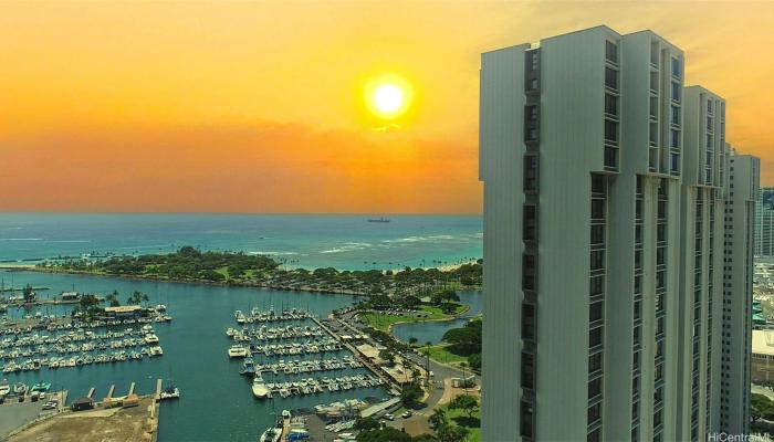 Yacht Harbor Towers condo # 1501, Honolulu, Hawaii - photo 1 of 25
