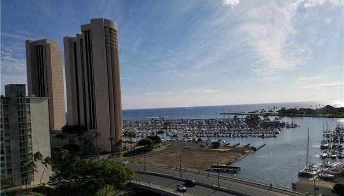 Yacht Harbor Towers condo # 1509, Honolulu, Hawaii - photo 1 of 18