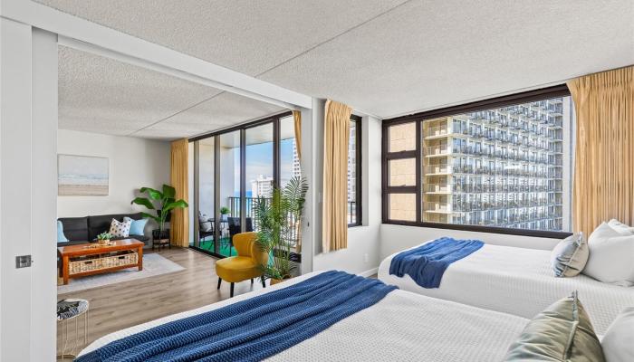 Waikiki Banyan condo # 1506/Makai, Honolulu, Hawaii - photo 1 of 25