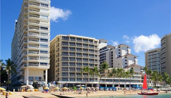 Waikiki Shore condo # 406, Honolulu, Hawaii - photo 1 of 16
