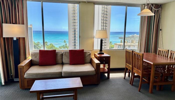 Pacific Monarch condo # 1402, Honolulu, Hawaii - photo 1 of 1