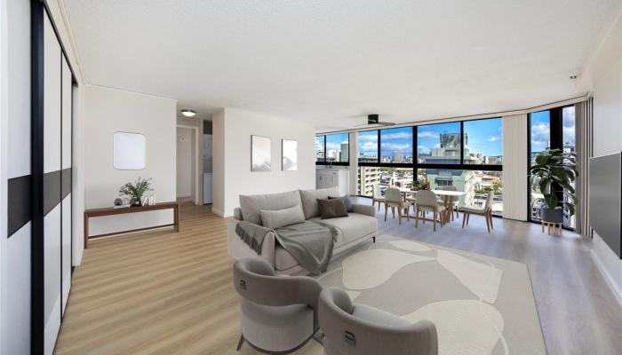 Kings Gate condo # 1407, Honolulu, Hawaii - photo 1 of 1