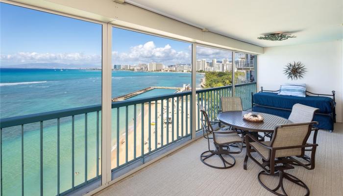 Sans Souci Inc condo # 805, Honolulu, Hawaii - photo 1 of 17