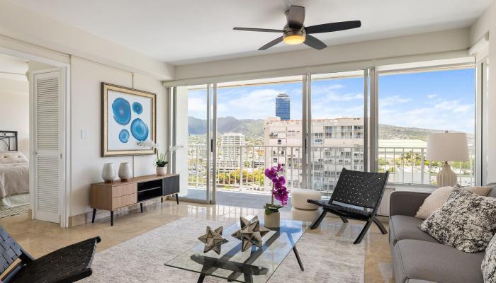 Sunset Towers condo # 1603, Honolulu, Hawaii - photo 1 of 24