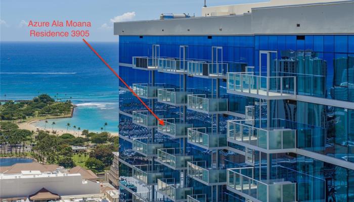 Azure Ala Moana condo # 3905, Honolulu, Hawaii - photo 1 of 1