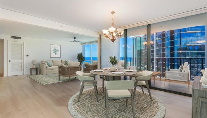 Hawaiki Tower condo # 3501/3502, Honolulu, Hawaii - photo 1 of 25